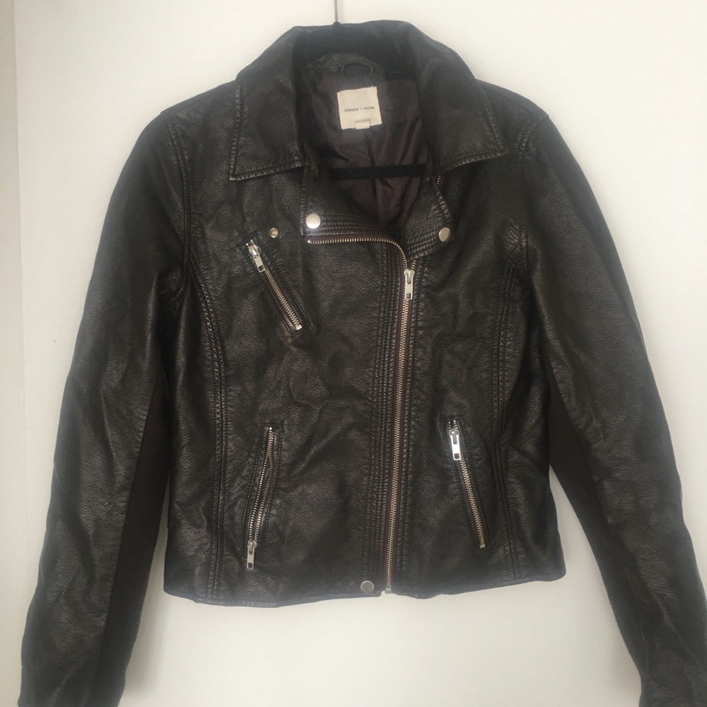 Urban Outfitters vegan leather jacket